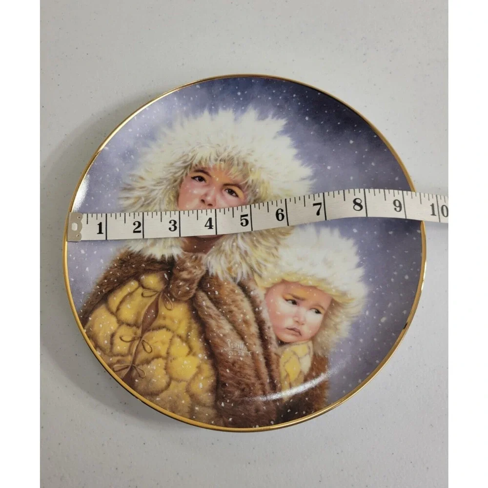 1991 Artaffects Christmas Journey #3467 Gregory Perillo Collectible Plate 9.5
